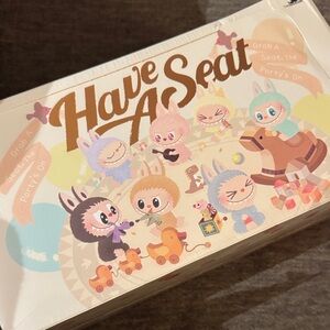 Pop Mart Labubu The Monsters Have a Seat Vinyl Plush‎ Single Blind Box